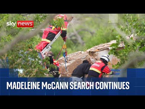Searches for Madeleine McCann continue in Portugal
