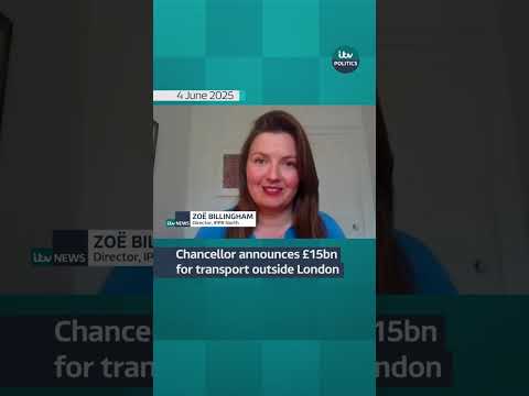 Reeves announces £15bn for transport outside London, but warns of tough choices in spending review