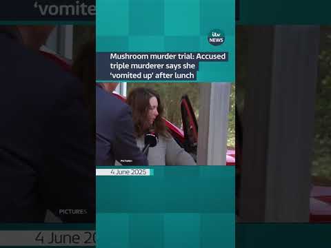 Mushroom murder trial: Accused triple murderer says she ‘vomited up’ after lunch