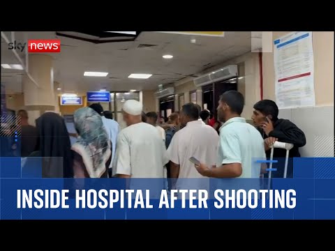 Gaza: Inside Nasser Hospital after reported Israeli attack