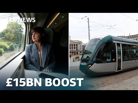 Chancellor Rachel Reeves announces £15bn for transport outside London | ITV News