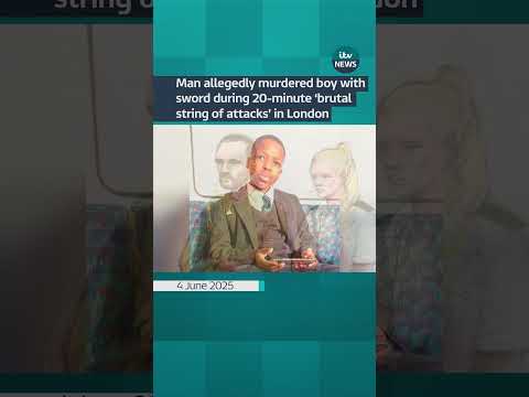 Man allegedly murdered boy with sword during ‘brutal string of attacks’ in London | ITV News