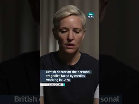 British doctor on the personal tragedies faced by medics working in Gaza | ITV News