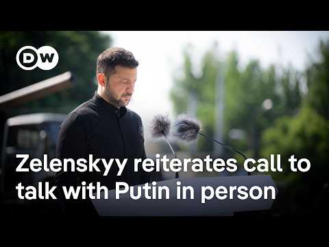 Zelenskyy says peace talks with Russia delegation are pointless | DW News