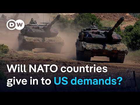 NATO members closing in on 5% military spending target | DW News