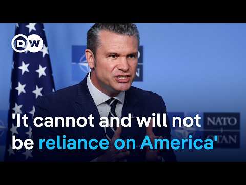 US increases pressure on NATO members to spend 5% of GDP on defense | DW News