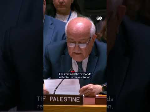 “Israel is committing war crimes and crimes against humanity”, Riyad Mansour | DW News