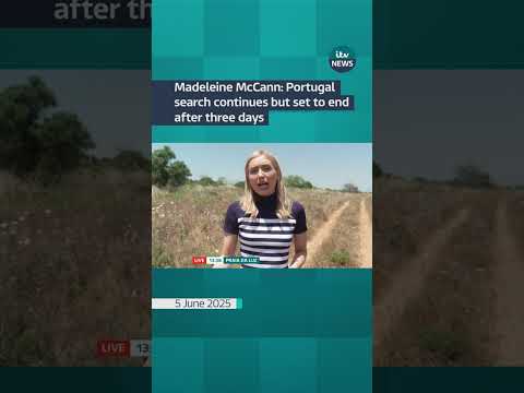 Madeleine McCann: Portugal search continues but set to end after three days | ITV News