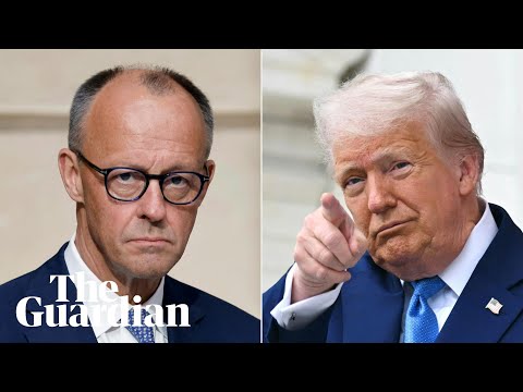 Donald Trump meets with Germany’s chancellor Friedrich Merz in Washington – watch live