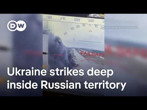 Ukraine claims drone strikes on Russian bases and bombers: How consequential is this? | DW News