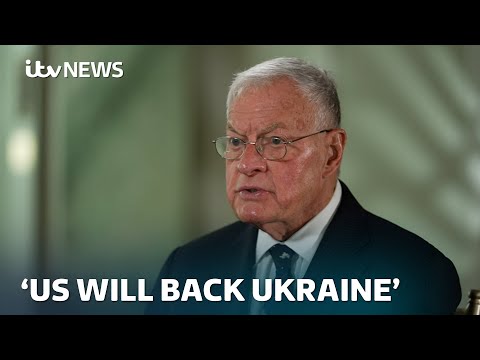 US will continue to back Ukraine even if peace talks break down, envoy Kellogg indicates | ITV News