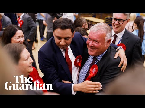 Scottish Labour celebrates ‘incredible’ byelection win and hits out at Reform