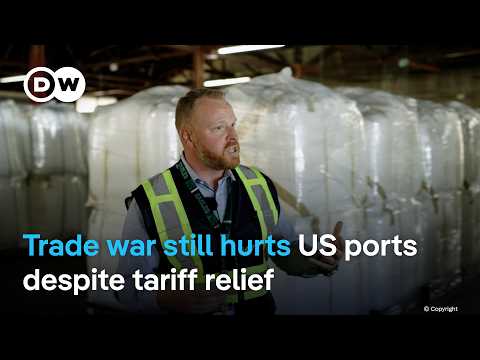 Tensions at America’s ports remain even though US and China agree on trade dispute pause | DW News