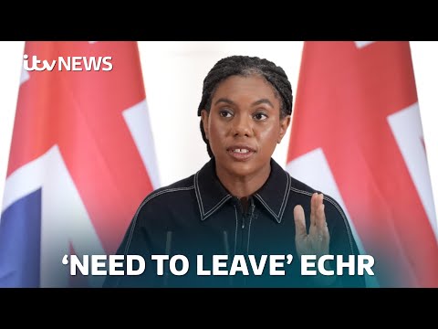 Badenoch: ‘We will likely need to leave’ the ECHR – Watch the speech in full | ITV News