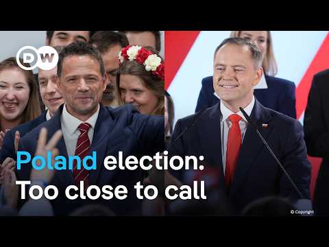 The two rivals contesting Poland’s presidential elections are both claiming victory | DW News