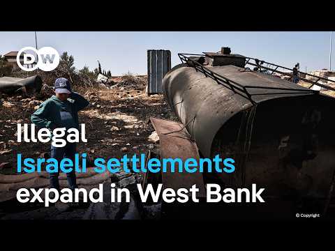 Are settler attacks on Palestinian land being facilitated by the Israeli military? | DW News