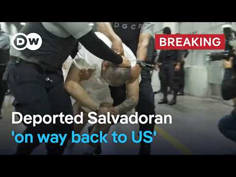 Wrongly deported Kilmar Abrego Garcia has been returned to the United States | DW News