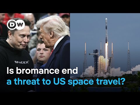 Might America’s access to space become caught up in the dispute between Trump and Musk? | DW News