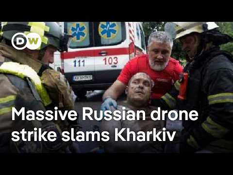 Russia launches ‘most powerful attack since start of war’ on Kharkiv, says city’s mayor | DW News