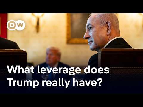 Why there is no real press conference after Netanyahu’s meeting with Trump | DW News