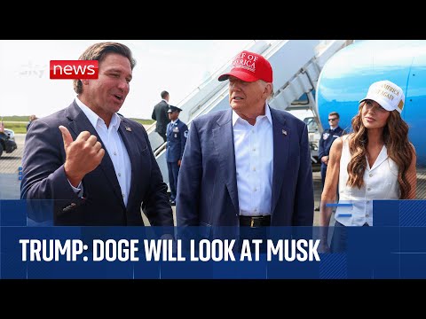 Trump: ‘If DOGE looks at Musk we’re going to save a fortune’