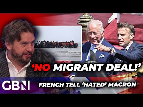 French tell ‘HATED’ Macron: ‘NO DEAL with Britain on migrants’ despite Starmer and Charles love-in