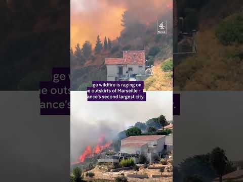 ‘Stay indoors’ order as Marseilles wildfire shuts airport