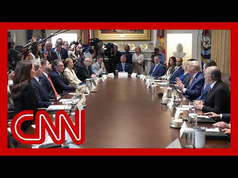 ‘Everybody has to pay’: Trump talks tariffs in Cabinet meeting