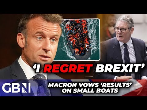 ‘I REGRET Brexit’: Macron vows ‘RESULTS’ on migrant boats and RETURN of Bayeux Tapestry