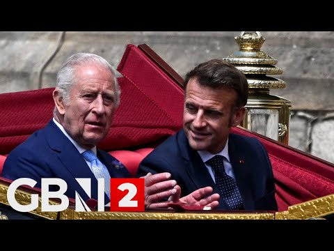 WATCH: King Charles says there are ‘no borders’ between Britain and France at Macron State Banquet