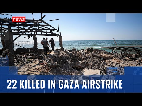 ‘All I see is blood’: Horror as Gaza cafe popular with students hit by airstrike