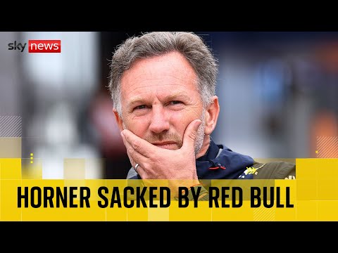 Christian Horner sacked by F1’s Red Bull