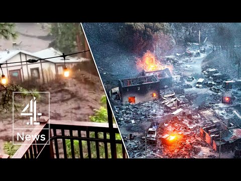 Wildfires ravage France and Syria as family killed in New Mexico flash floods