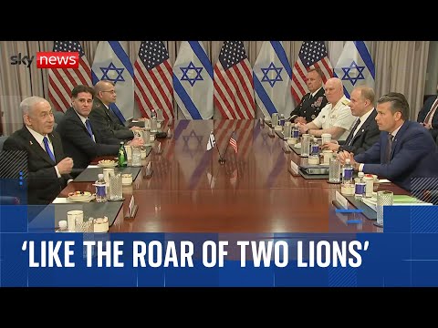 Hegseth praises Israeli ‘strength’ but says it’s time for peace