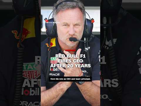 Red Bull fires Formula 1 principal after 20 years