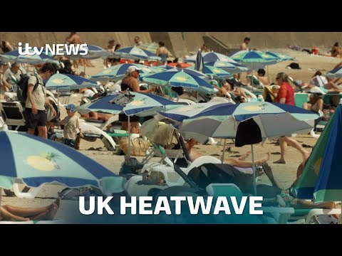 Watch in pictures: The UK’s hottest day of the year so far after warmest June on record | ITV News