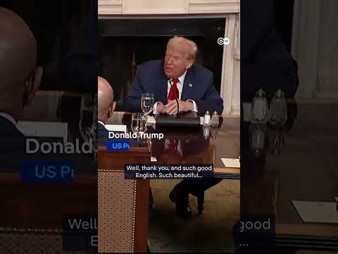 Trump praises Liberia’s president for his ‘good English’ – the country’s official language