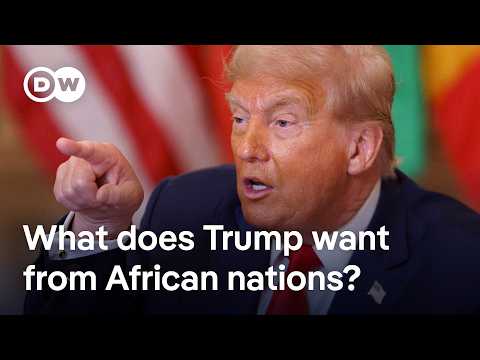 ‘Trade over aid’ Key takeaways from Trump’s meeting with African leaders | DW News