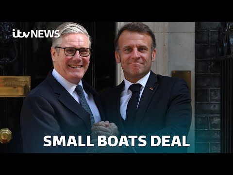WATCH LIVE – Starmer and Macron to announce new small boats deal  | ITV News