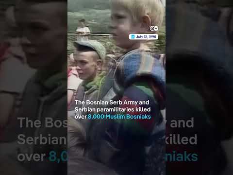 The remains of seven victims of the Srebrenica massacre are being buried, 30 years later | DW News