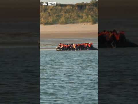 How do people smugglers dodge French police and reach British waters?⁠
