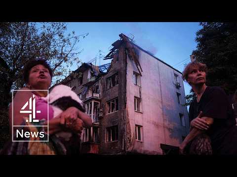 Ukraine war: Inside Kyiv during major Russia drone strike