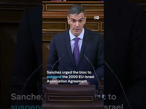 Spanish PM condemns ‘catastrophic situation of genocide’ in Gaza | DW Shorts