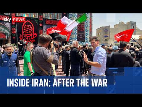 Inside Iran: Sky’s Dominic Waghorn takes you behind the scenes