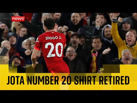 Liverpool retires number 20 shirt at all levels in honour of Diogo Jota