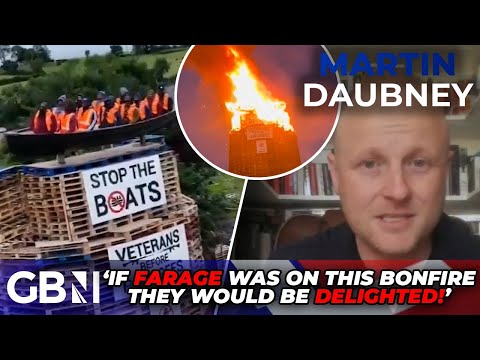 Migrant bonfire effigy OUTRAGE branded as ‘HYPOCRISY’ – ‘if it was Farage they’d be delighted!’