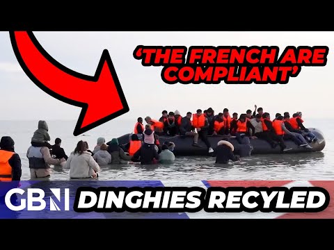 SHOCKING: French PICKING UP dinghies from Dover to REUSE for migrants in ‘OUTRAGEOUS’ revelation