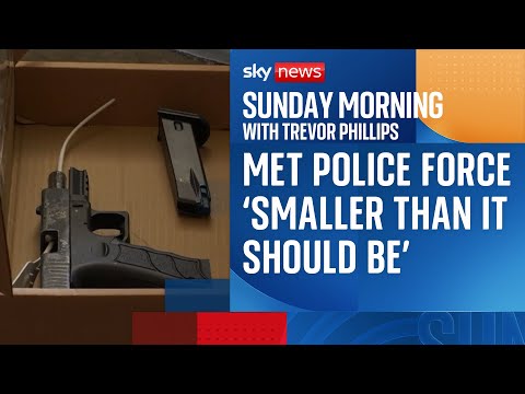Trevor Phillips joins a Metropolitan Police firearms raid in London
