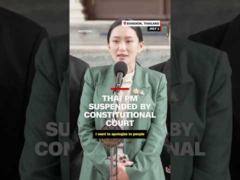 Thai PM suspended by constitutional court