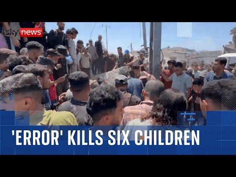 Six children in Gaza killed due to ‘technical error’, says Israeli military